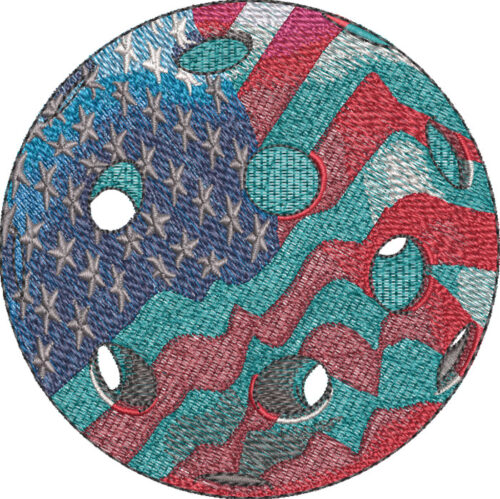 Embroidery Design: American Pickleball3 sizes