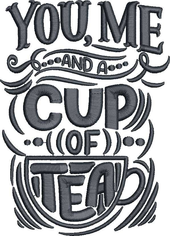 FunnySaying_02 | Embroidery Legacy you me and a cup embroidery designs