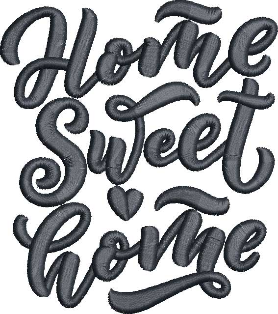 FunnySayings_06 | Embroidery Legacy Home sweet home embroidery design