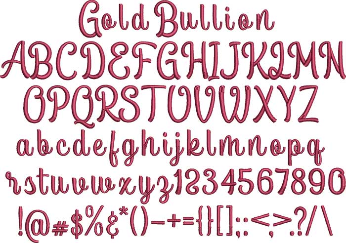 GoldBullion | Embroidery Legacy Gold Bullion Bx Embroidery Design