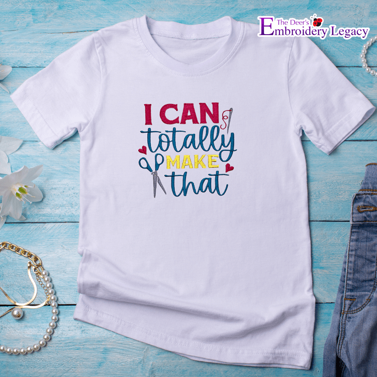 free embroidery design - I can totally make that