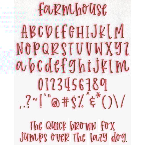 Farmhouse BX Native Font