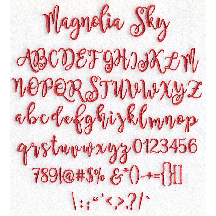 Magnolia Sky BX Native Font