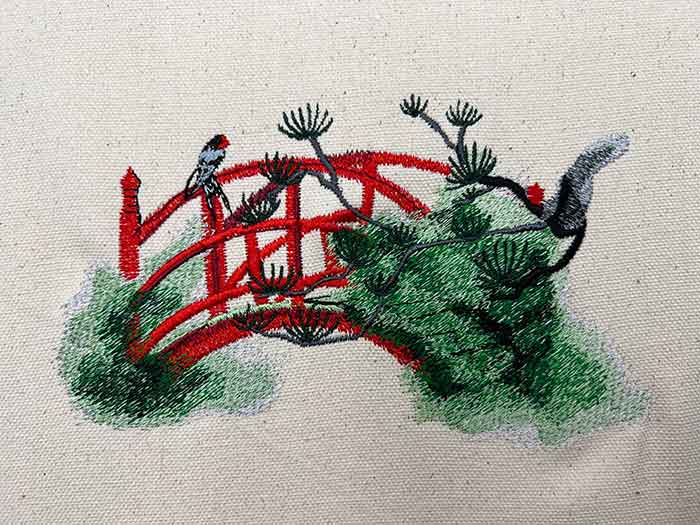Okinawa4_7 | Embroidery Legacy Okinawa bridge 7 inch embroidery design