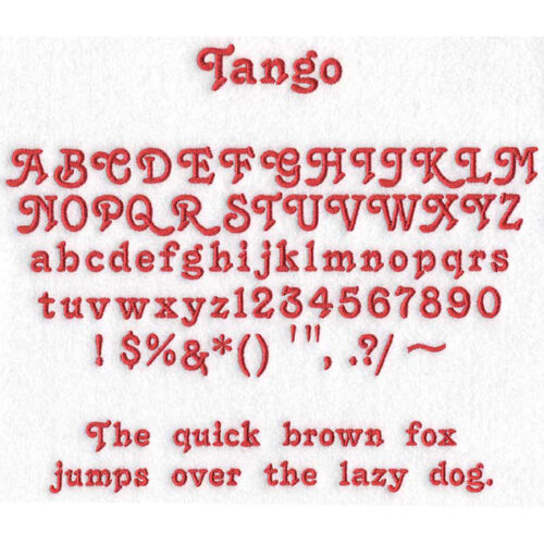 Tango BX Native Font