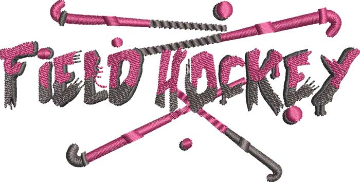 F-5519StoneFieldHockey_L | Embroidery Legacy Field Hockey embroidery design