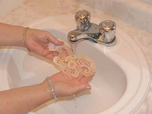 bridal veil lace Easily Wash