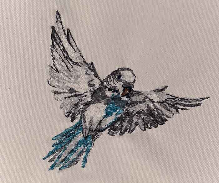 El-BOP_21 | Embroidery Legacy Bird of Paradise 21 embroidery design