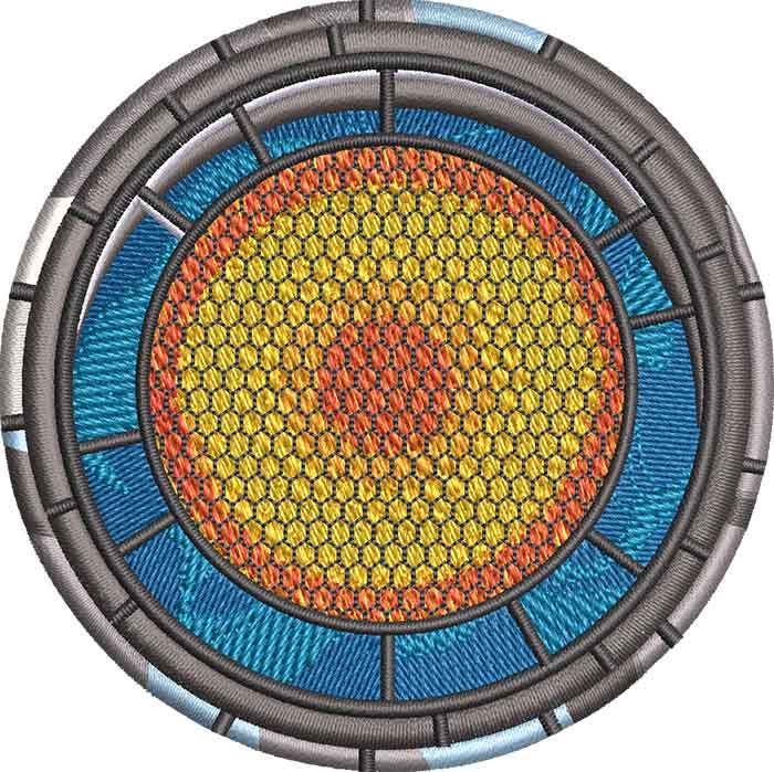F-5725Medallion_L | Embroidery Legacy medallion embroidery design