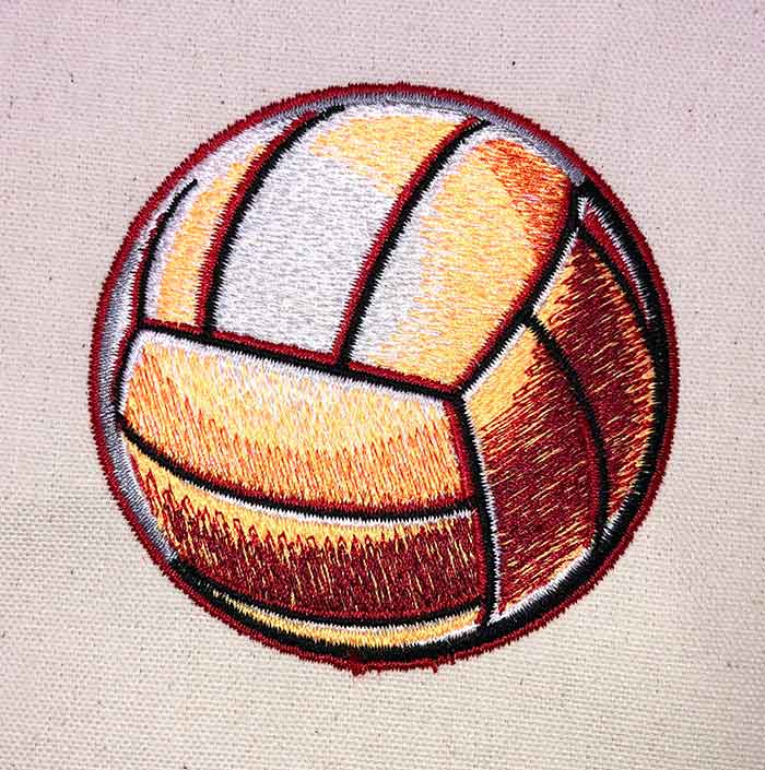 L-8404Volleyball_sewout | Embroidery Legacy Volleyball embroidery design