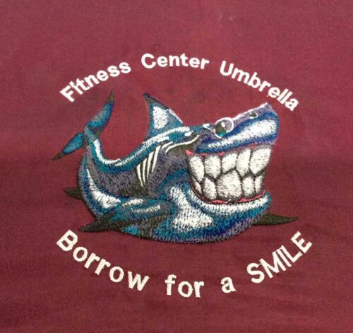cute shark umbrella