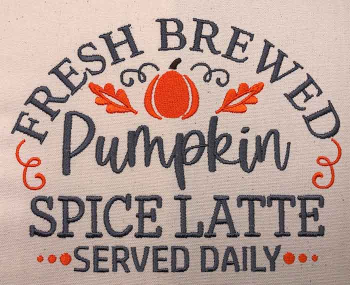 SDH_Freshed Brewe Pump | Embroidery Legacy Fresh Brewed Pump Embroidery Design
