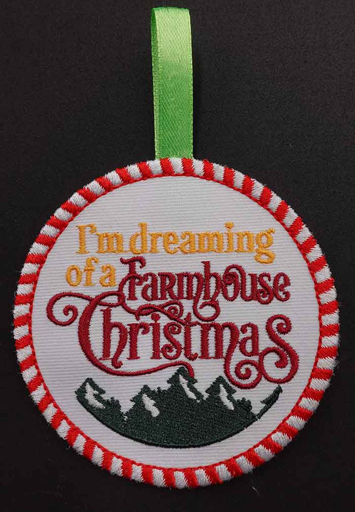 FarmhouseChristmas | Embroidery Legacy farmhouse christmas embroidery design