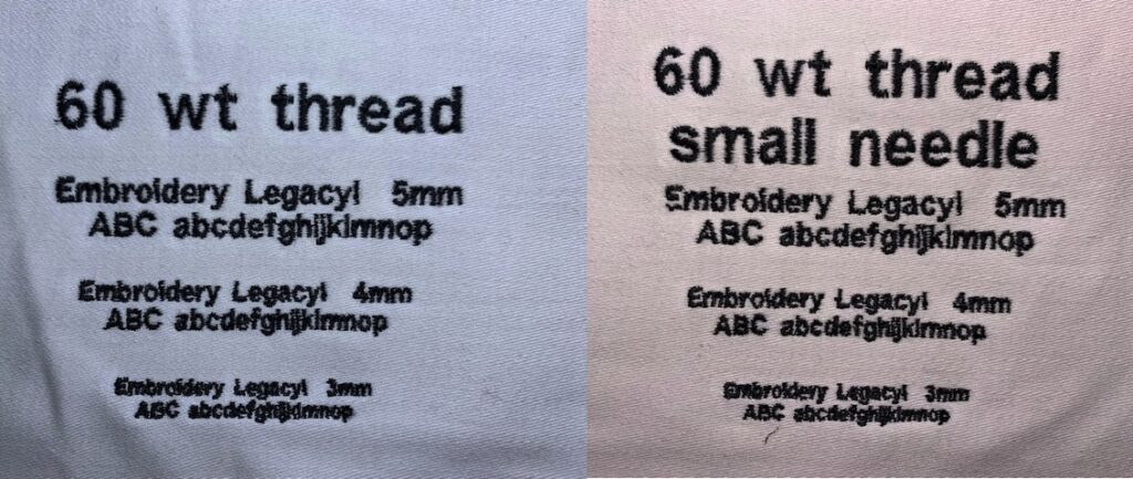60 wt thread fonts