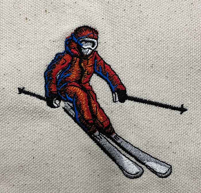 L-8647SnowSkiing_sewout | Embroidery Legacy snow skiing embroidery design