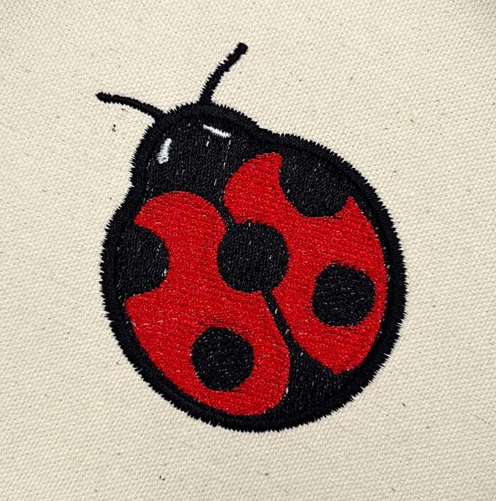 GG_Ladybug | Embroidery Legacy Grunge Girls Ladybug embroidery design