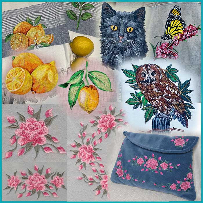 animals1_englishrose_Lemondrop | Embroidery Legacy get all 3 designs packs embroidery designs