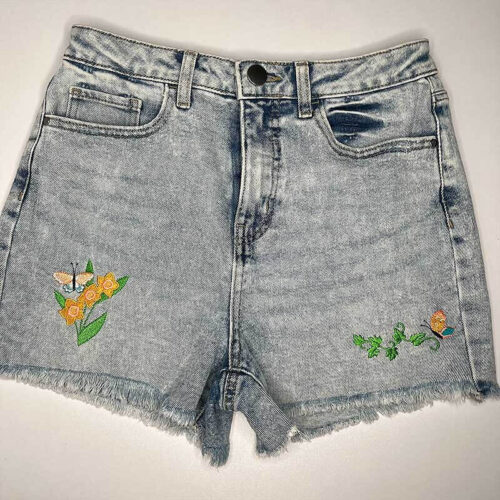 Watering cans on shorts