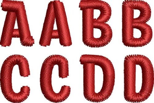 Confetti 10mm esa font