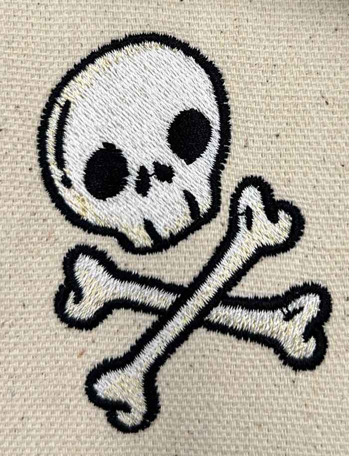 GG_Skull2 | Embroidery Legacy Grunge Girls Skull 2 embroidery design