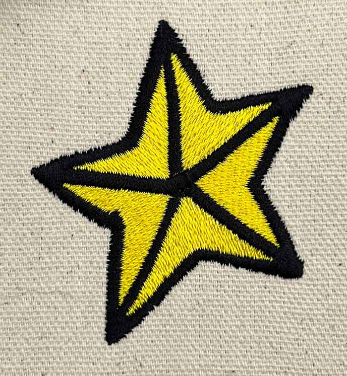 GG_Star2 | Embroidery Legacy Grunge Girls Star 2 embroidery design