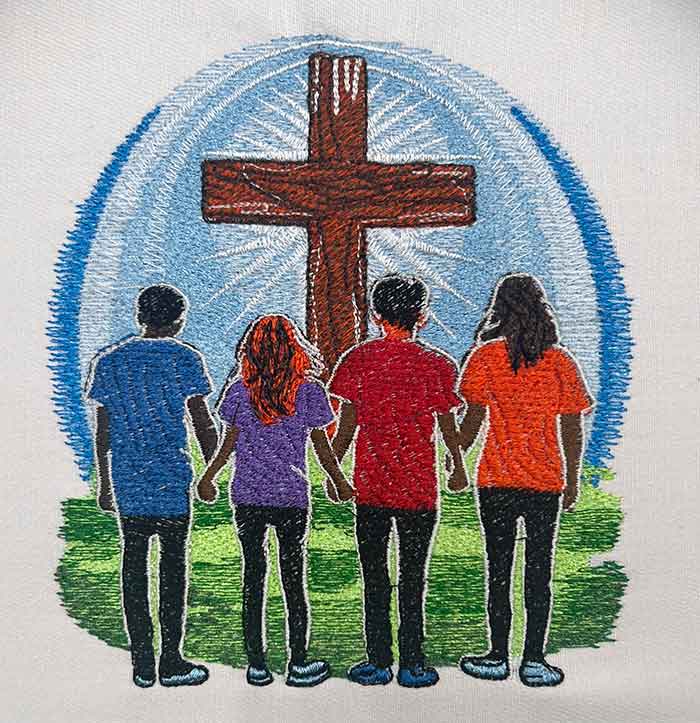 M-8732YouthRetreat_sewout | Embroidery Legacy youth retreat embroidery design