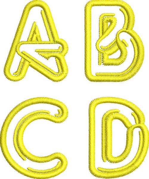 Neon 30mm esa font