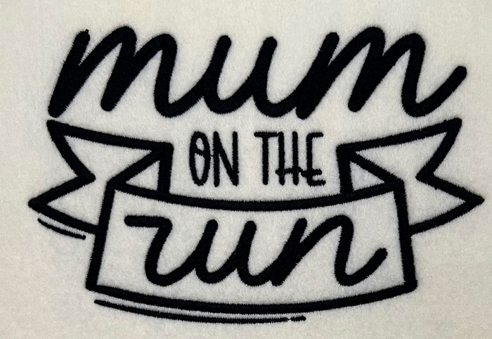 Totes2_3 | Embroidery Legacy Mum on the run embroidery design
