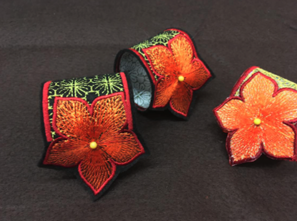 napkin ring holders Embriodery Designs