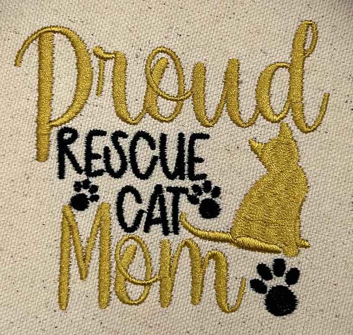 SD_RescueMom | Embroidery Legacy rescue mom embroidery design