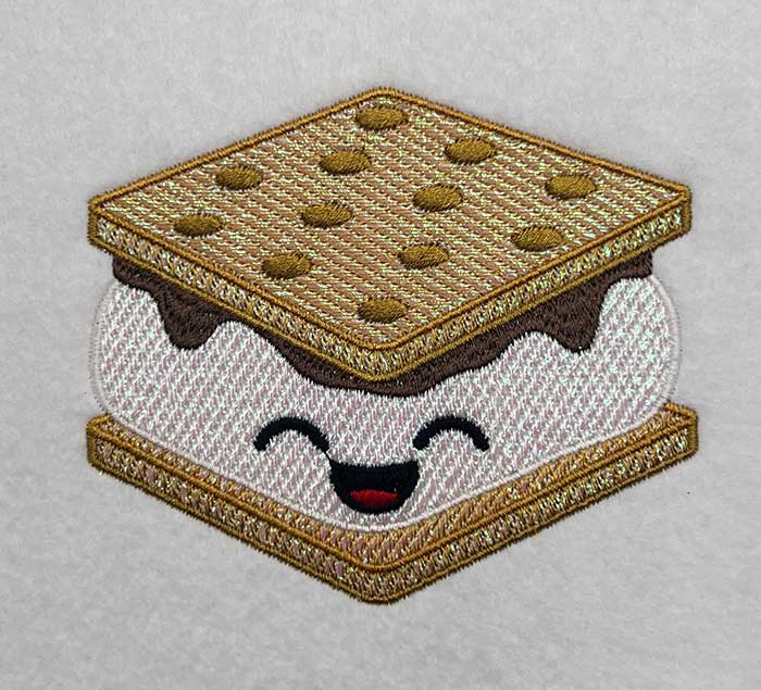 SD_CuteSmoreMylar | Embroidery Legacy Smore mylar embroidery design