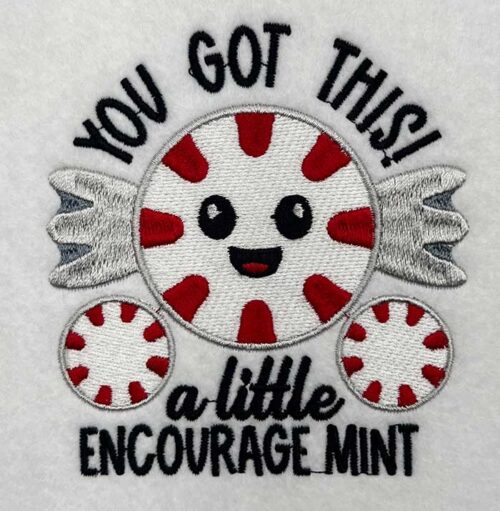 you got this embroidery design