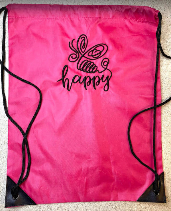 Be happy back pack