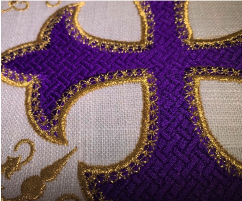 Fill stitch Embroidery Design