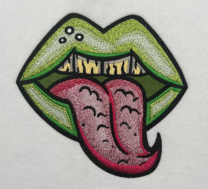 ZombieMouth_applique | Embroidery Legacy zombie mouth applique embroidery design