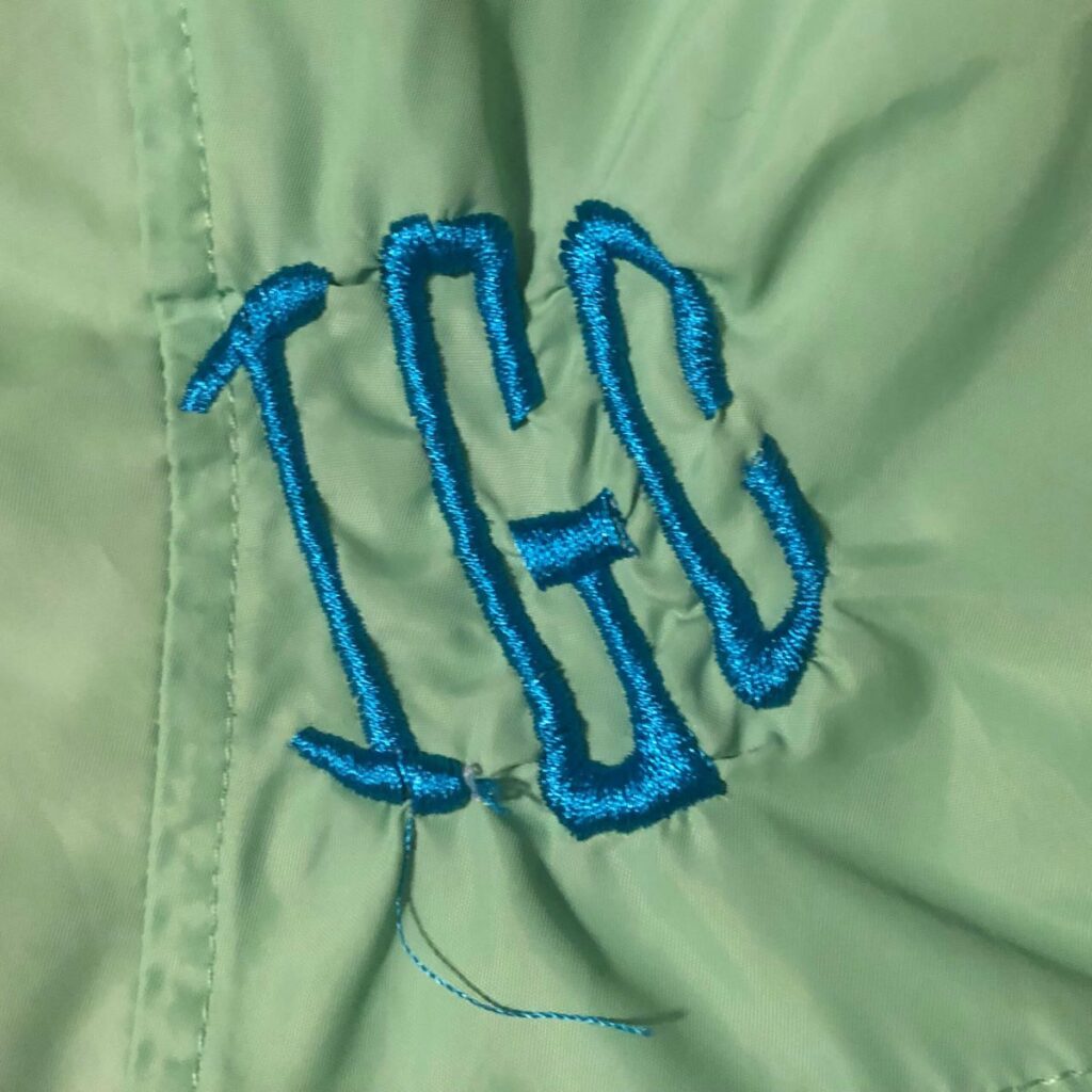 Embroidery Puckering