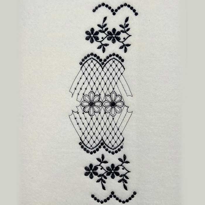 AISNL136 | Embroidery Legacy Heirloom from the vault 18 design AISNL136a embroidery design