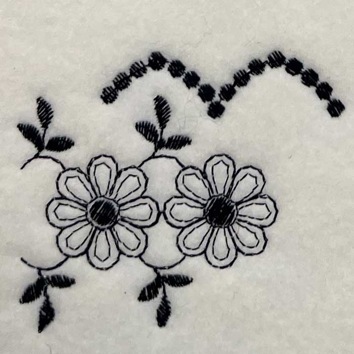 AISNL144 | Embroidery Legacy Heirloom from the vault 18 design AISNL144 embroidery design