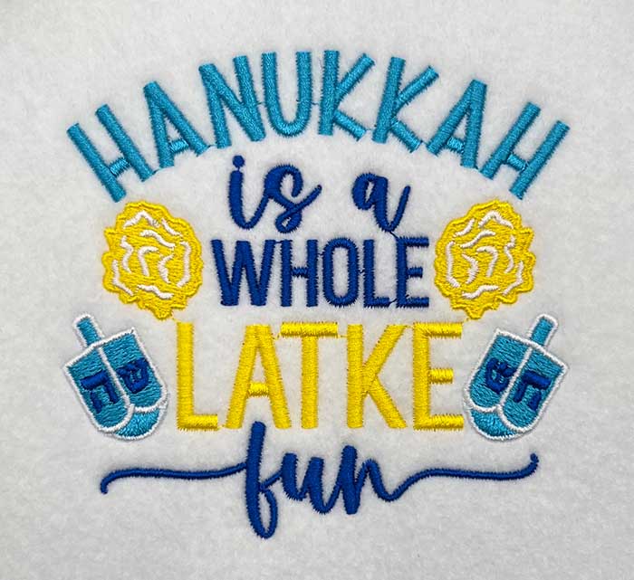 SD_LatkeFun | Embroidery Legacy latke fun embroidery design