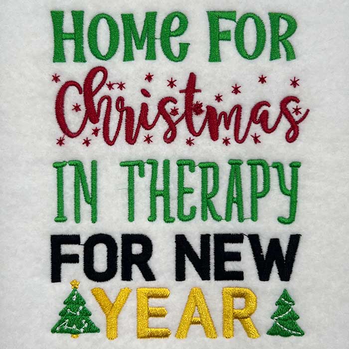 23CB_HomeChristmas | Embroidery Legacy christmas in therapy embroidery design
