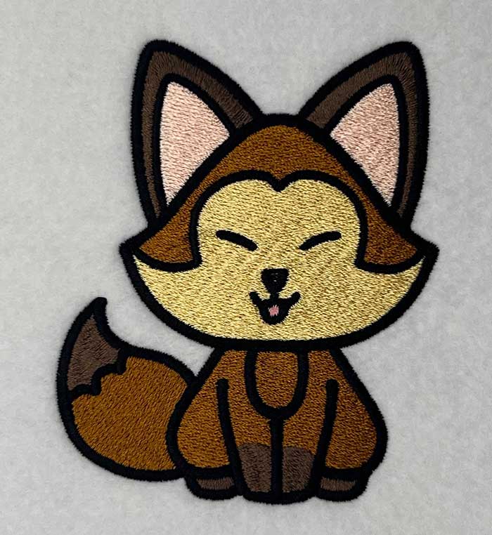 CuteCuddlyCrittersFox | Embroidery Legacy fox embroidery design