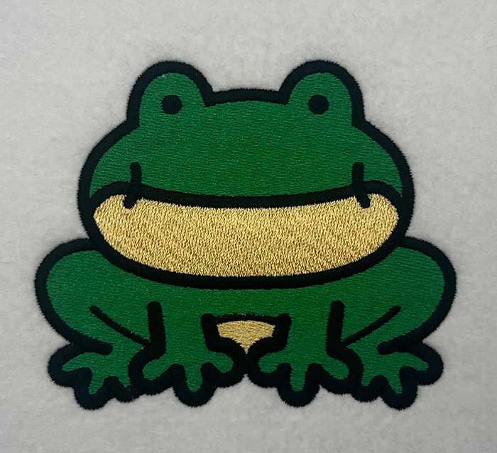 CuteCuddlyCrittersFrog | Embroidery Legacy frog embroidery design