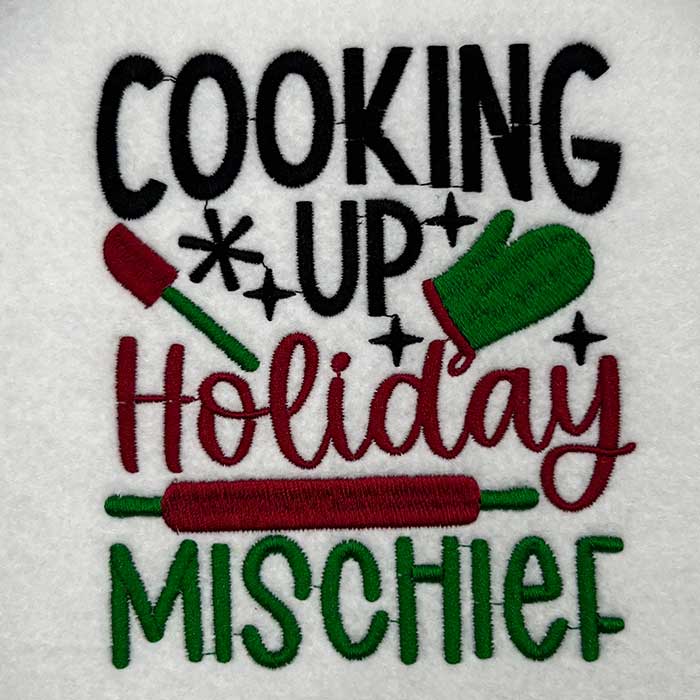 SD_CookingUpHoliday | Embroidery Legacy Cooking up mischief embroidery design