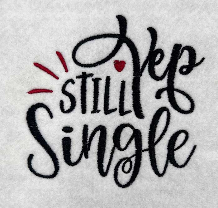 24VB2_StillSingle | Embroidery Legacy still single embroidery design