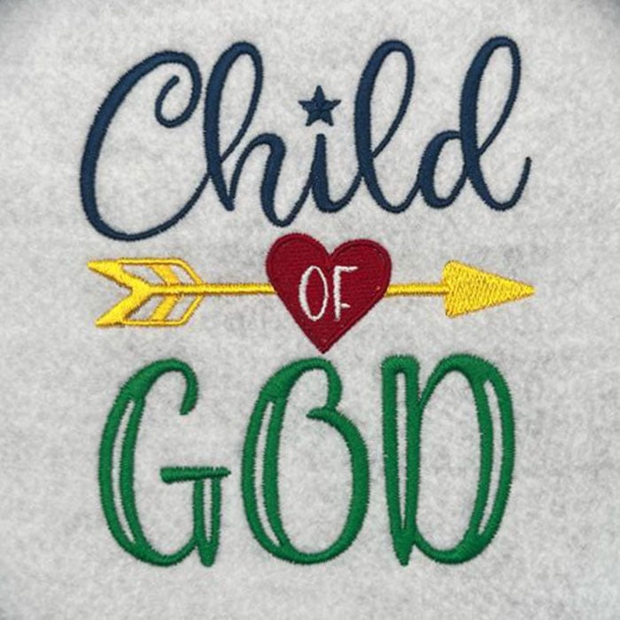 ISBB1_ChildofGod | Embroidery Legacy child of god embroidery design