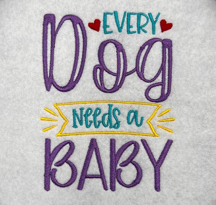 ISBB1_EveryDog | Embroidery Legacy every dog embroidery design