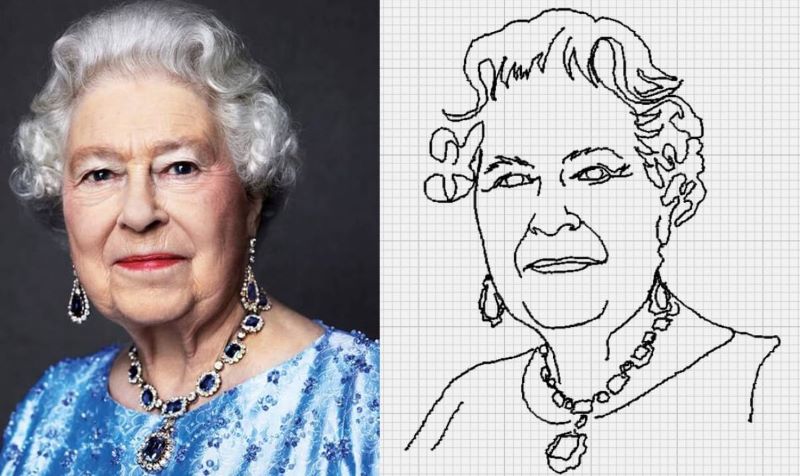 Queen Outline