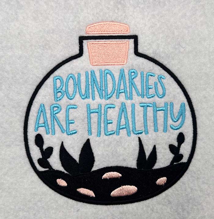 SD_Boundaries | Embroidery Legacy boundaries are healthy embroidery design