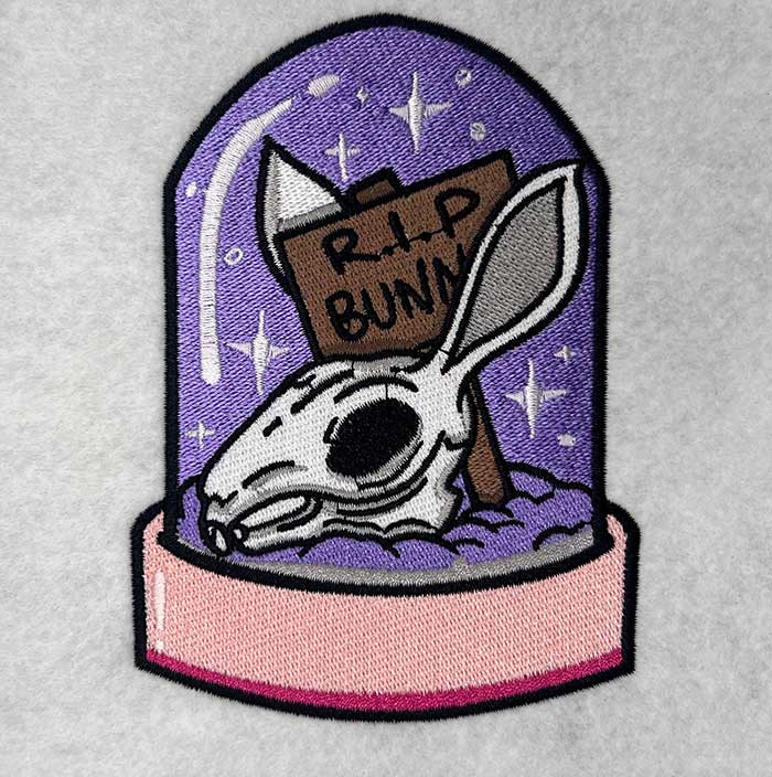 SCHBunnyTerrar | Embroidery Legacy bunny terrarium embroidery design