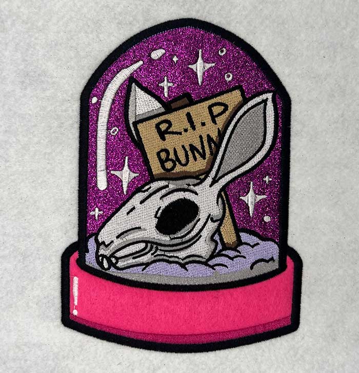 SCHBunnyTerrarApplique | Embroidery Legacy bunny terrarium applique embroidery design